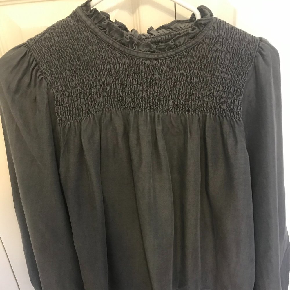 New Zara Gray Top 'The Laura Blouse